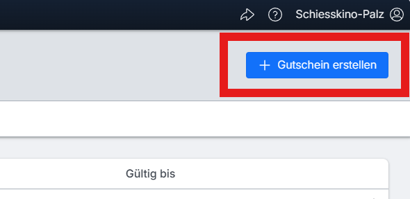 Cituro-Button Gutschein erstellen